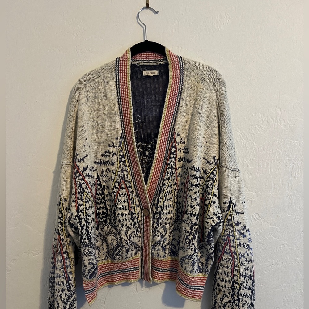 Pilcro colorful baggy sweater